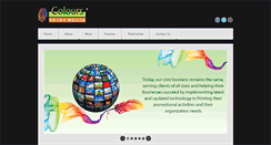 Desktop Screenshot of coloursprintmedia.com
